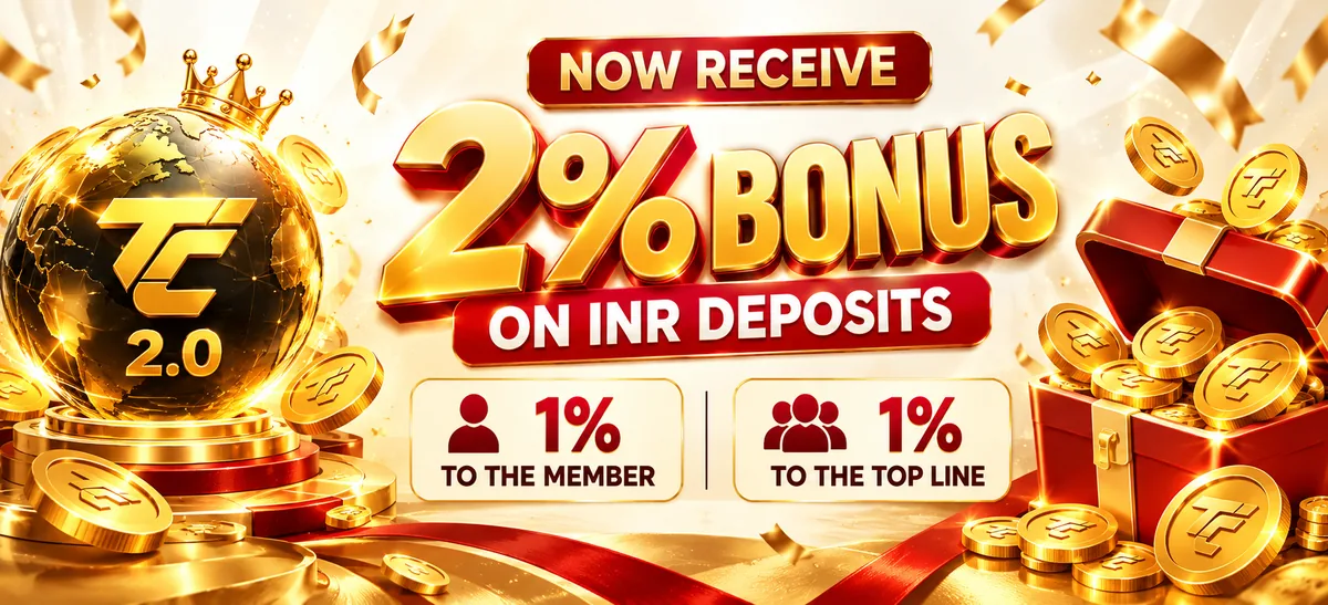 INR deposit bonus