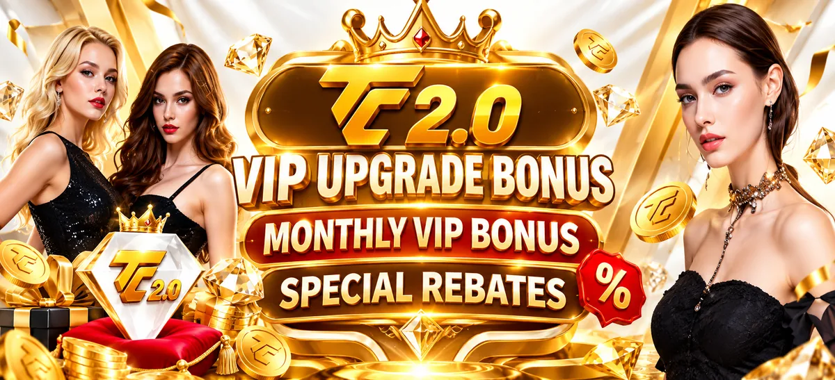 VIP upgrade bonus with monthly VIP rebates